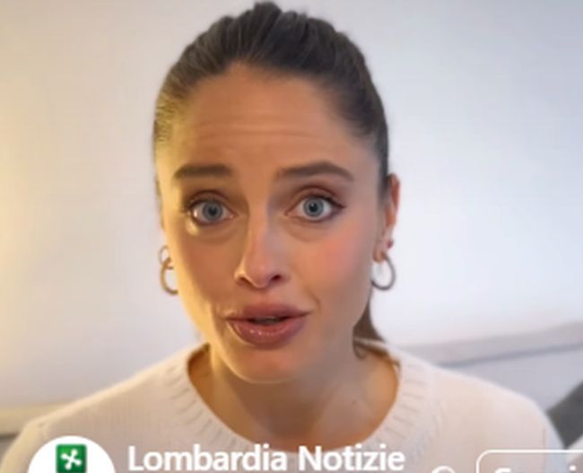 Matilde Gioli per campagna Regione Lombardia contro violenza sulle ...