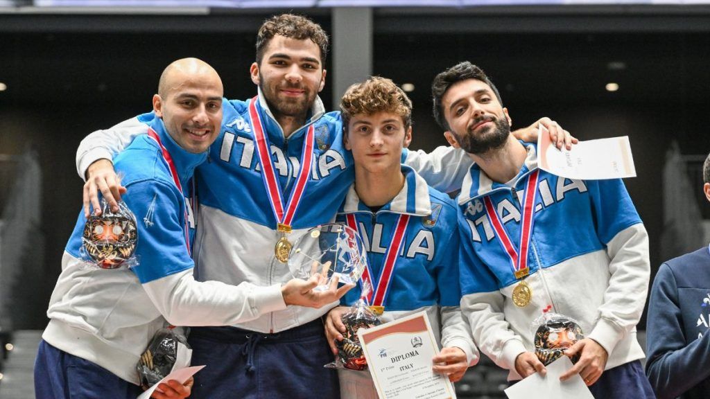 Coppa del Mondo di Fioretto, oro azzurro a squadre in Giappone