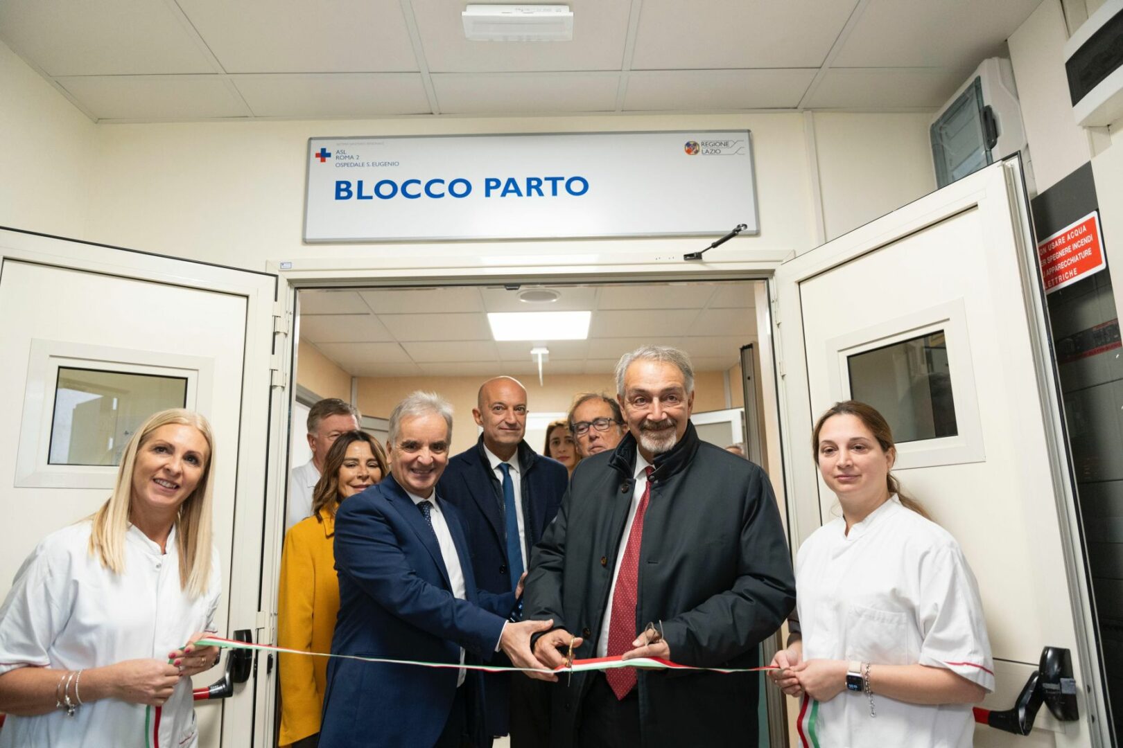 Inaugurato il nuovo Blocco Parto dell’Ospedale Sant’Eugenio a Roma