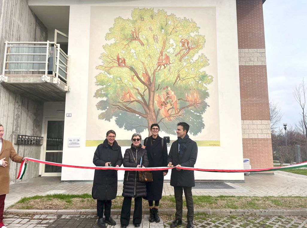 In Reggio Emilia “A mural for health” to break down barriers