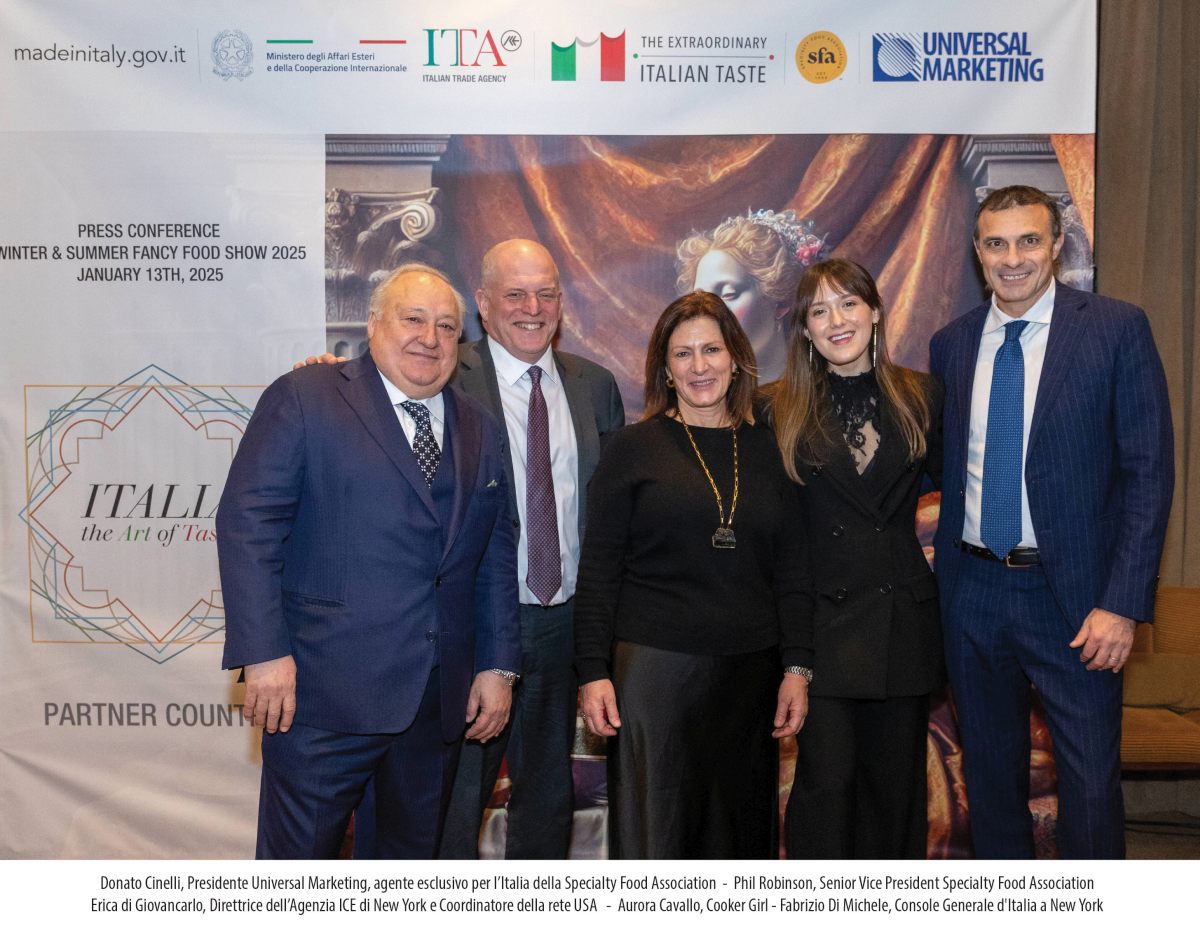 Italia Country Partner dei Fancy Food Shows 2025 negli Usa