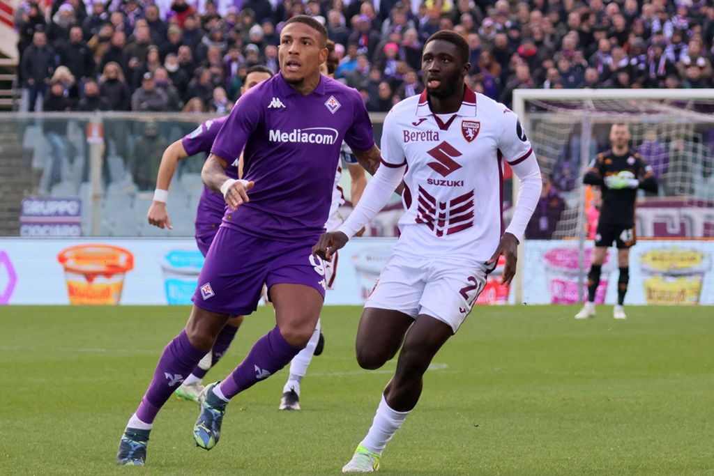 Fiorentina-Torino 1-1, a Kean risponde Gineitis