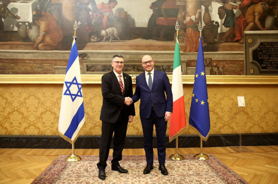 Italia-Israele, Fontana riceve il ministro degli esteri Sa’ar